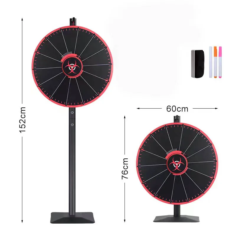 NEW wheel Winning Lucky Prize Wheel Advertising Adjustable Prize Wheel