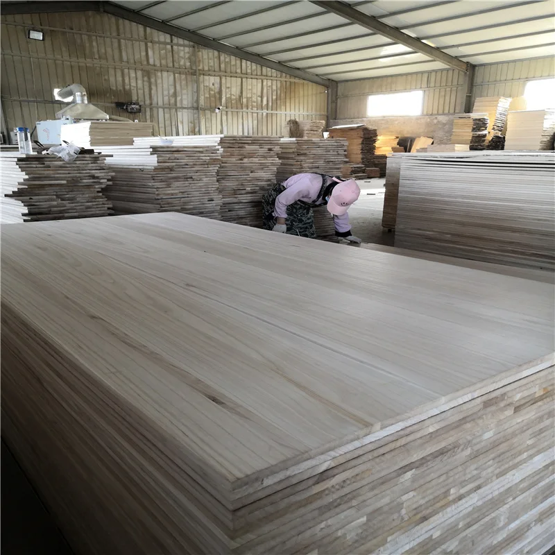 paulownia shan tong edge glued panels china paulownia wood timber