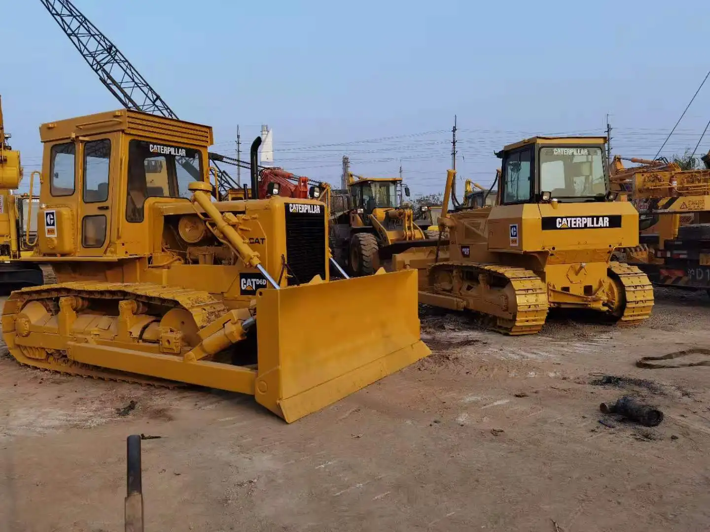 Low price crawler Used CAT D6D Bulldozer CAT D9N D6D D7R D8R Hydraulic Dozer machine Caterpillar CAT D6D Used Bulldozer