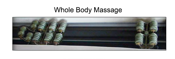Electric Full Body Shiatsu Table de Massage Thermal Jade Roller Massage Bed