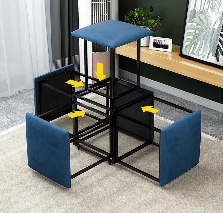 Household furniture Nordic light luxury chair bedroom for girl Internet red dressing stool modern simple makeup and
