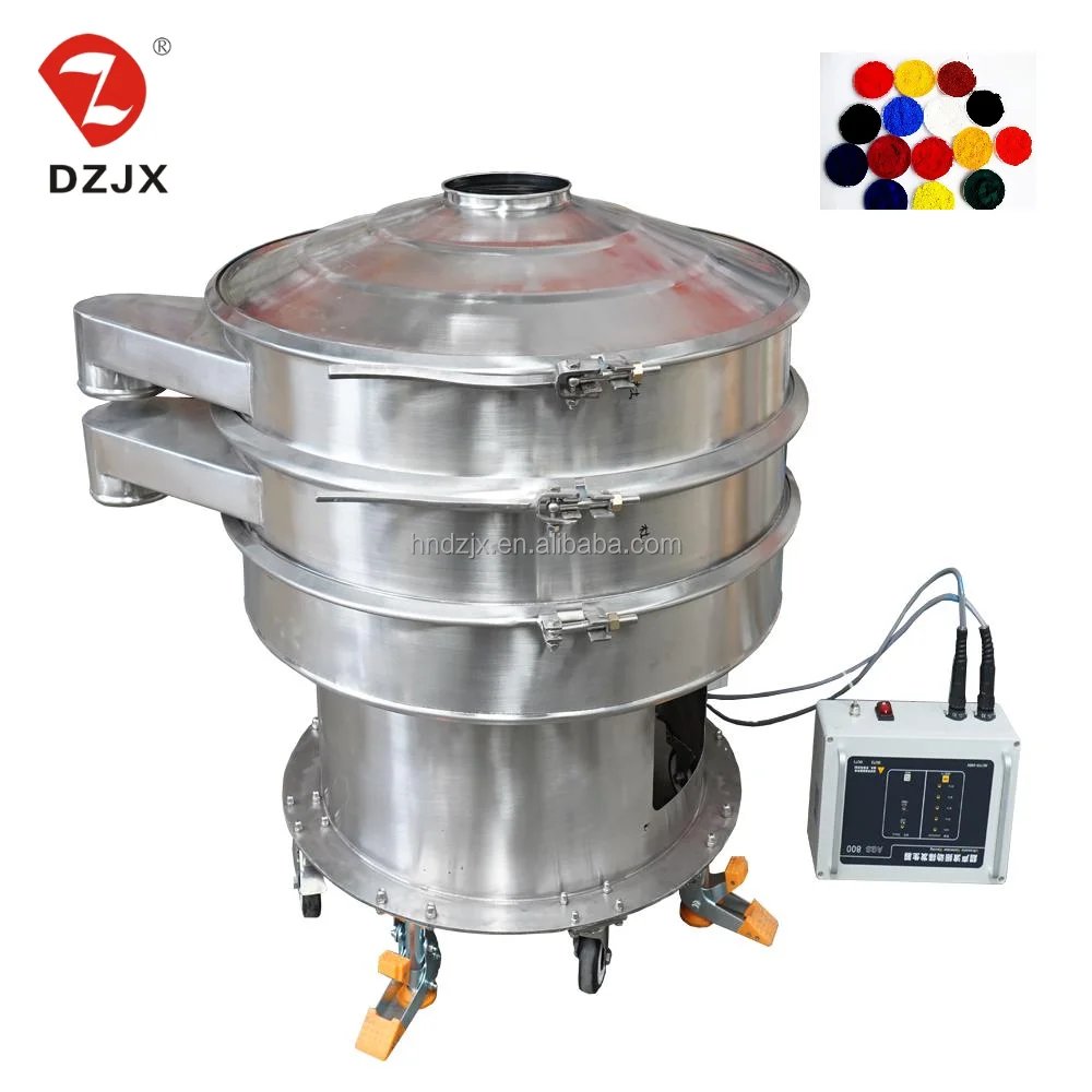 DZJX 2024 hot vibrating screen pepper powder vibrating sieve pet bran Fine screening  for removing impurities  food industry