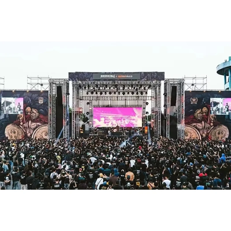 Concerts Full-Color Screens Outdoor Conference Rooms P3.91High-Resolution Front Maintenance Rental LED Display Wall Screens