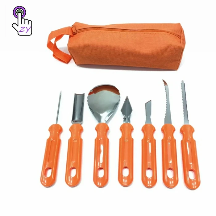 7PCS Set Wholesale Halloween Pumpkin Carving Kits With Good Service And Cheap Price