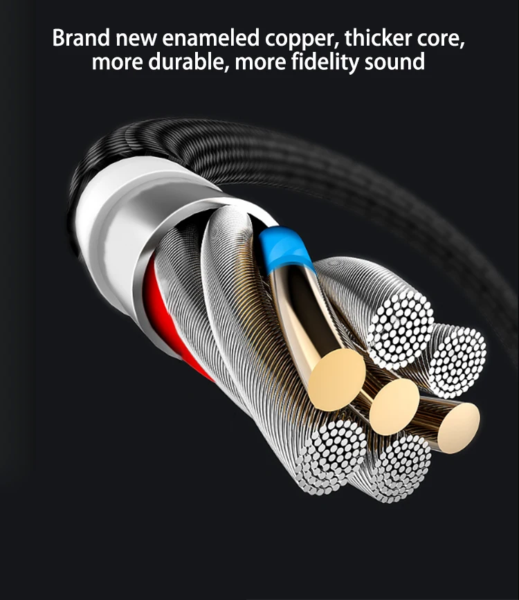 1 Meter USB Type C Male Plug to 3.5MM Male Headphone Audio Aux Cable