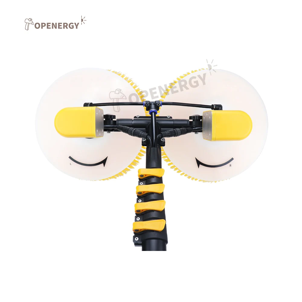 7.5M telescopic Brush For Solar Panel Clean Solar Modules Cleaning Brush Equipment