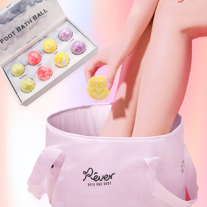 Factory Wholesale Chinese Herbs Extracts Footbath Ball and Body Care Bombs For Moisturizing and whitening