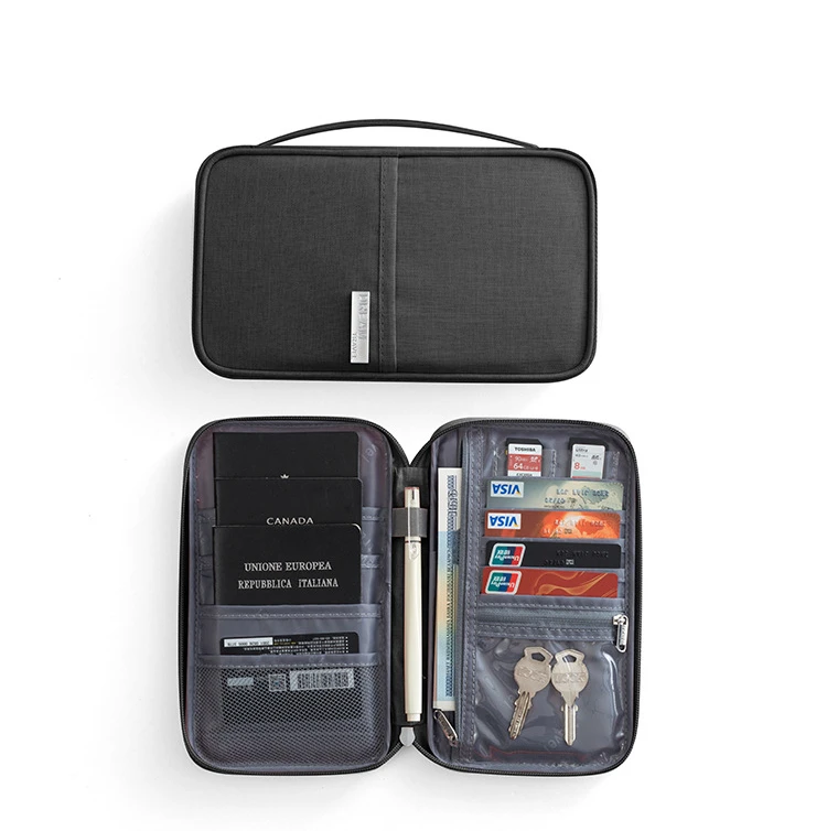 
Travel Wallet Card bag certificate bag Passport Holder  (1600201628092)