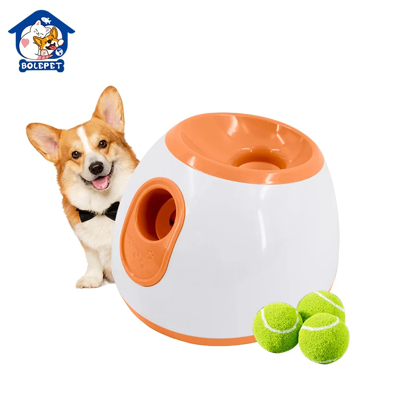 New arrival outdoor cheap interactive pet toys factory price launcher dog tennis ball machine
