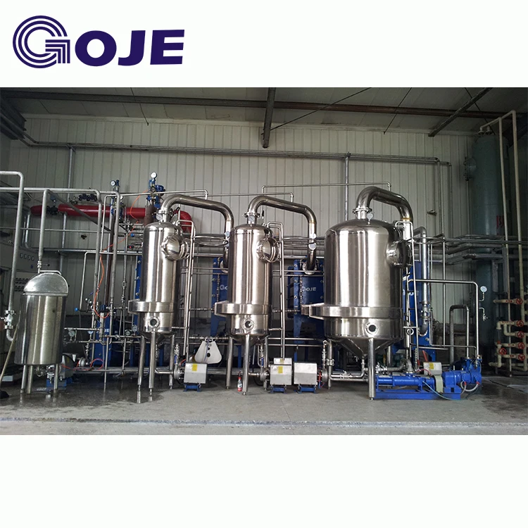 
Latest Triple Effect Energy Saving Concentrator/Evaporator for Herbal Extract 