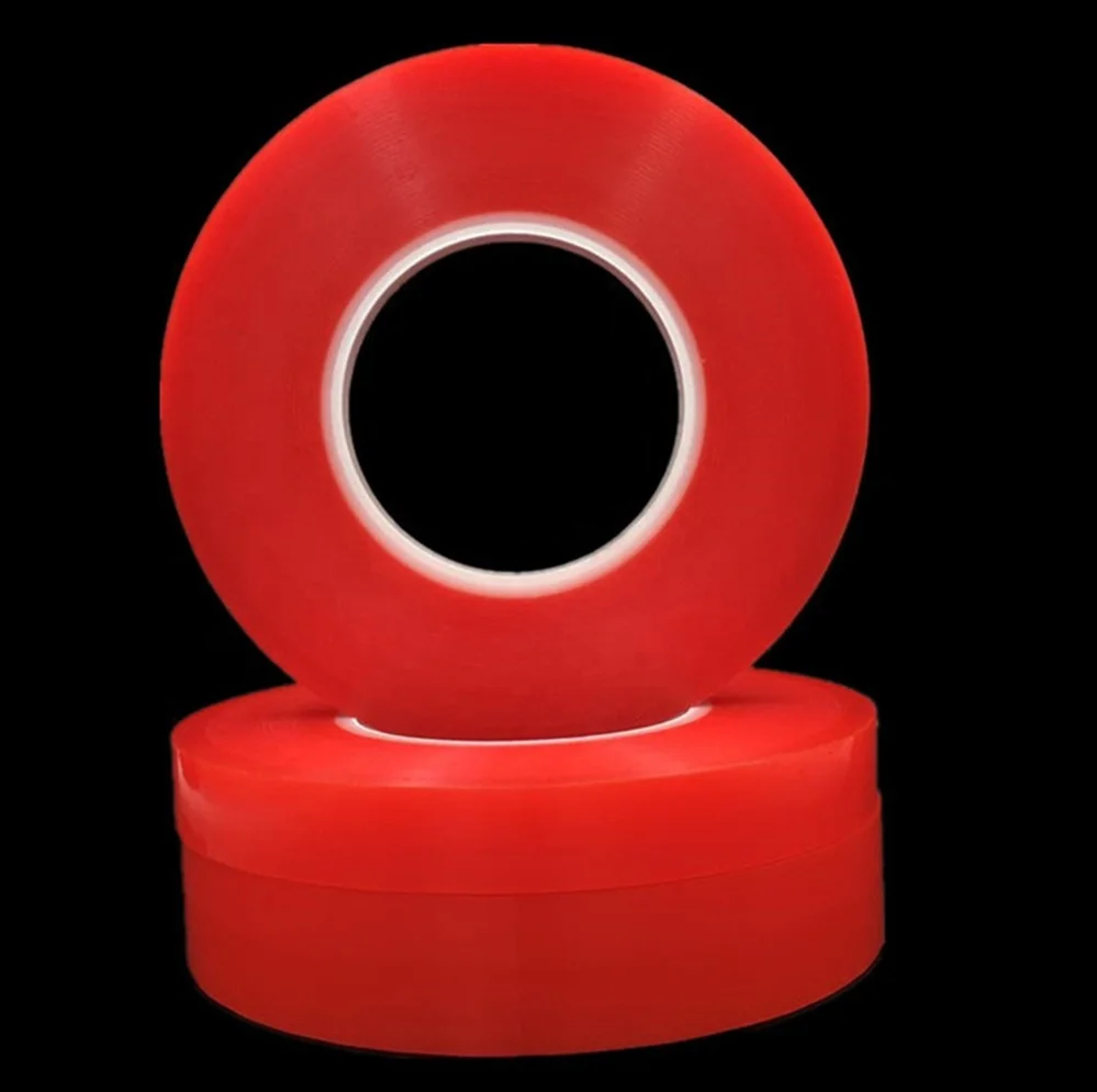 Crystal 2 side Adhesive Sticky Nail Art Tape Sticker for glue Nail Tips on Acrylic Display