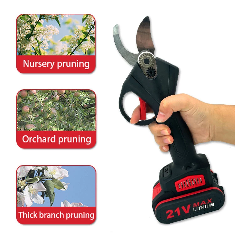 Wholesale Garden Pruning Small Mini Li Battery Powered Electric Chain Saw Pruning Shear Set For Tree Trimming
