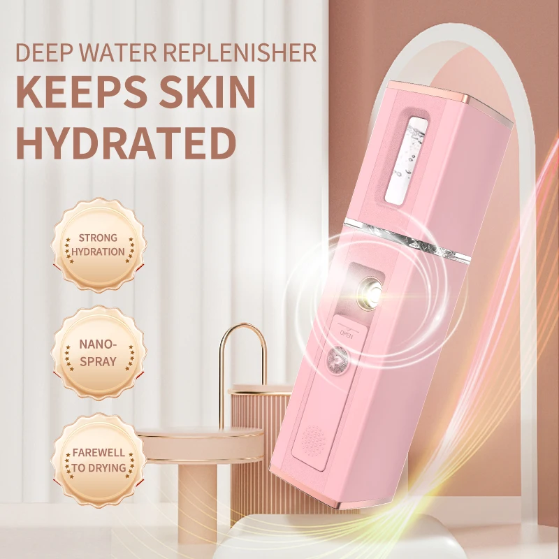 High Quality Portable Rechargeable Mini Face Nano Spray Handheld Electric Moisturizing Facial Mist Sprayer