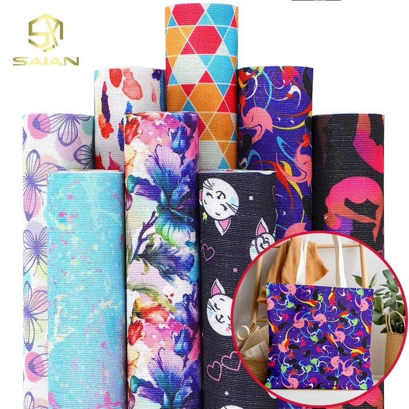 Wholesale Custom Printing Waterproof Plain Silver Thread Glitter Composite Waterproof Fabric Printed 100% Polyester Fabric
