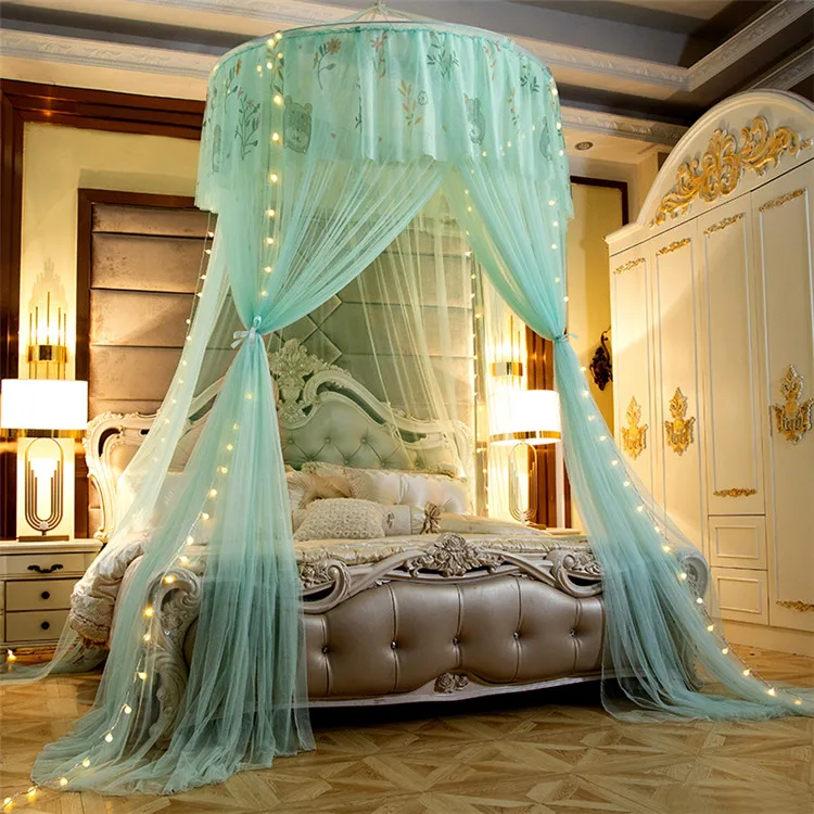 Hign Quality Normal Size Free Standing Dome Omantic Bedroom Mosquito Net