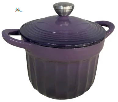 16cm Enamel Soup Pot With Lid Kitchen Cookware Cast Iron Dutch Oven Kitchen Cookware