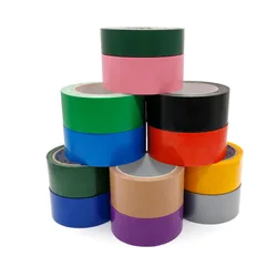 Factory Supply 3 inch Fabric Cloth Colored Duct Tape Heavy Duty Silver Duct Tape Custom PE Adhesive duct tape