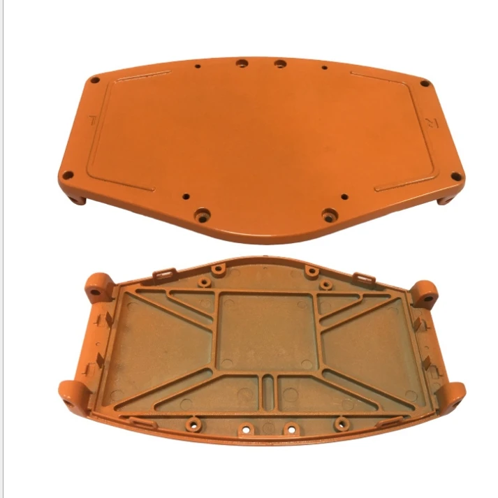 Custom Aluminum die casting electric motor fan cover / machining ADC12 OEM protection cast