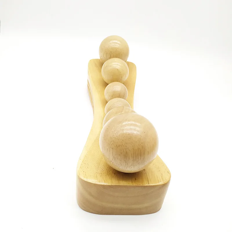 Triggers Points Physical Therapy Wood Chiropractic Adjustment Tool Psoas Muscle Release Deep Tissue Masaj Aleti