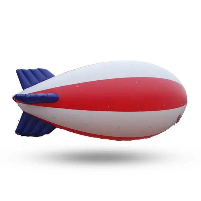 PVC inflatable floating advertising blimp airship helium balloon