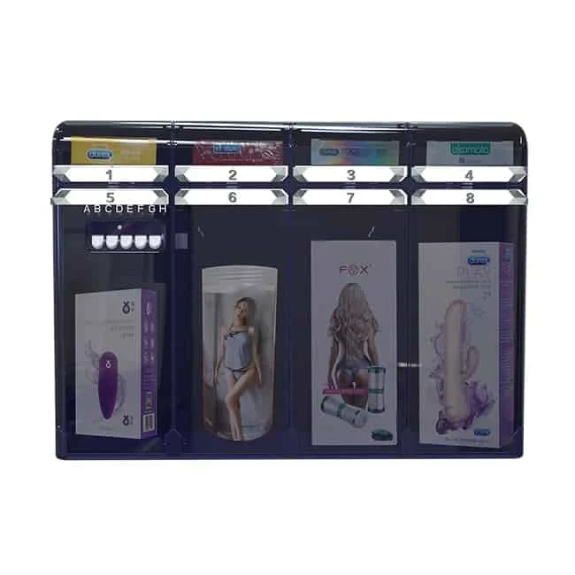 Mini Best Seller Store Buy Condoms Snack Bait Milk Eye Lash Modern Unique App Digital Vending Machine Products Service Company