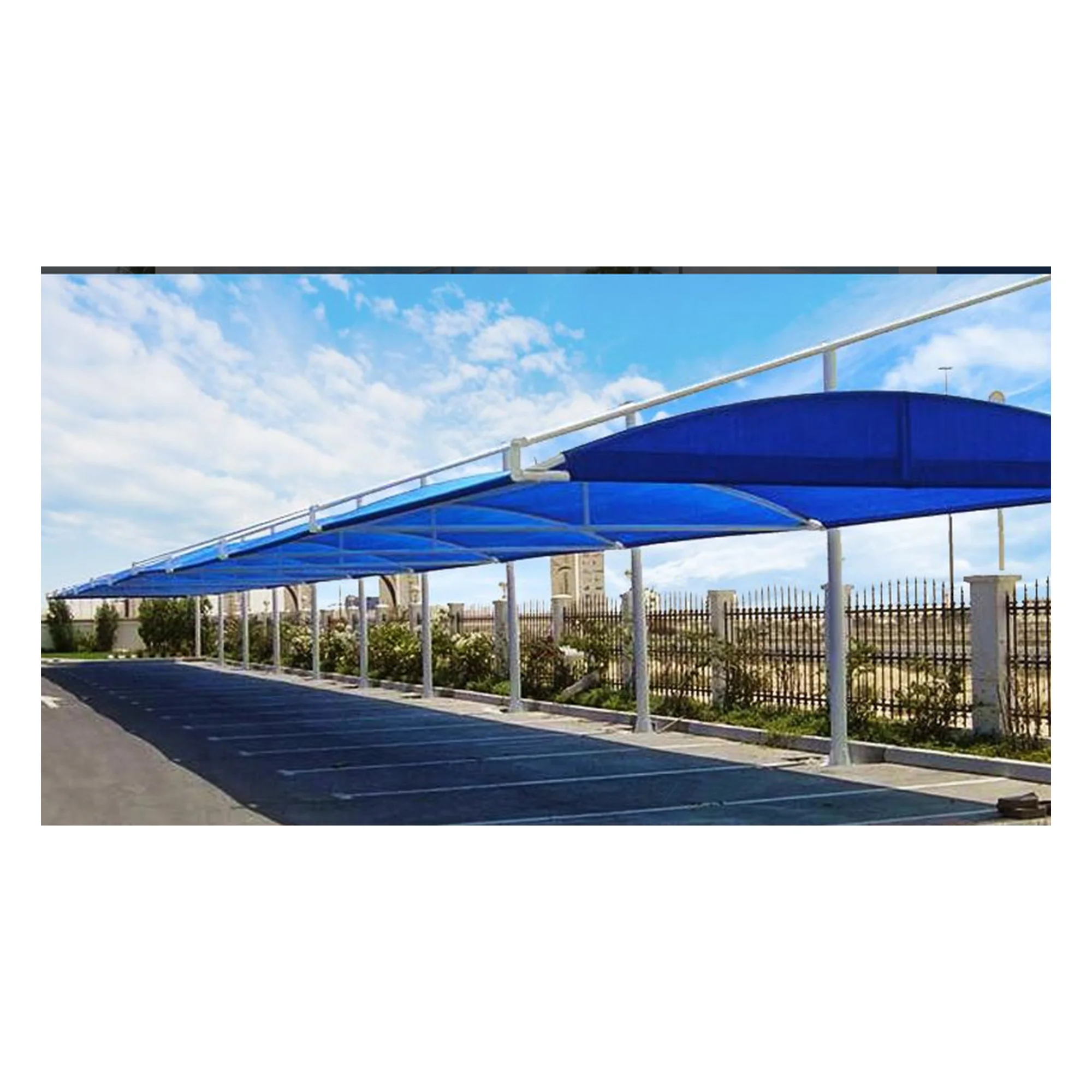 FAPTEX 1003F 900GSM Long Lasting Architectural PVC Coated Polyester Fabric with PVDF and Acrylic Top Coat