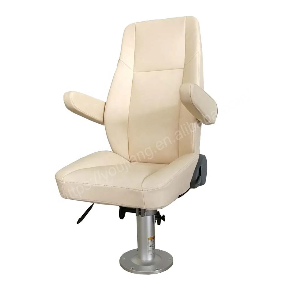 Stainless steel driver seats for boat, boat captain seat for sale