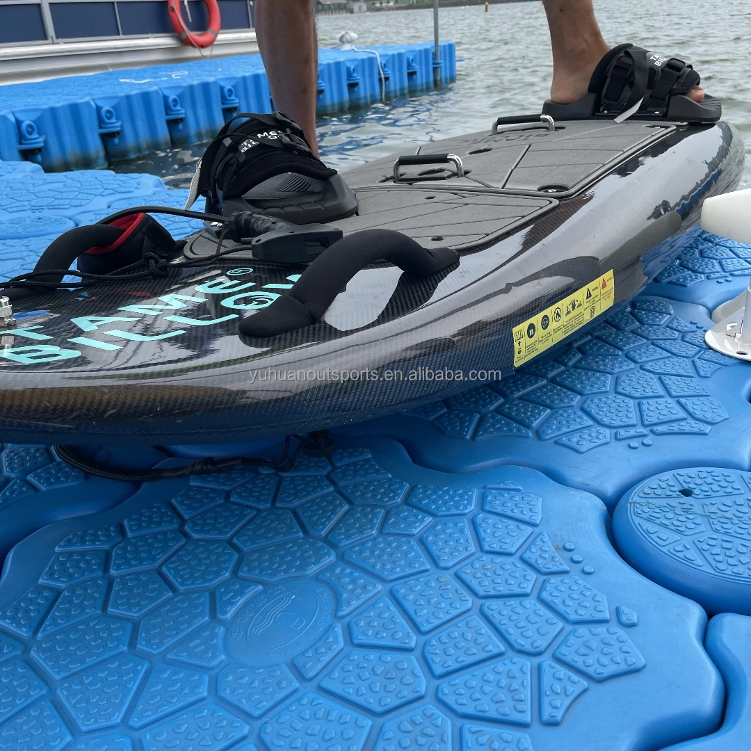 TAME BILLOW New Size have stock 15KW electric motorized jet surfboard without wind or waves fly over the waters