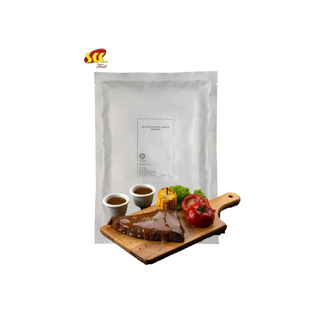 1kg Premium Quality Instant Black Pepper Seasoning Powder Halal from Malaysia