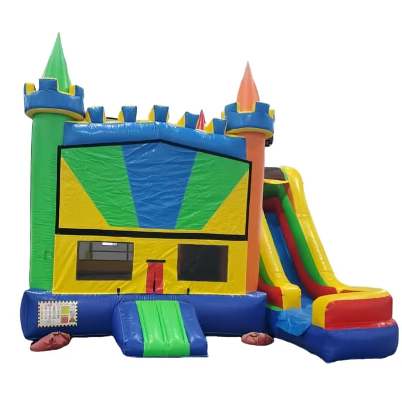 Commercial buy jumping castle Combo bounce house online kids bounce house with pool for sale