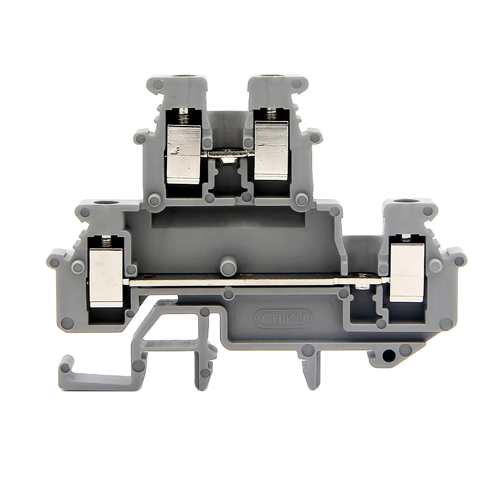 RMBKKB 2.5-LA Double level din rail Terminal Block Miniature 2.5mm terminal connectors 24 A