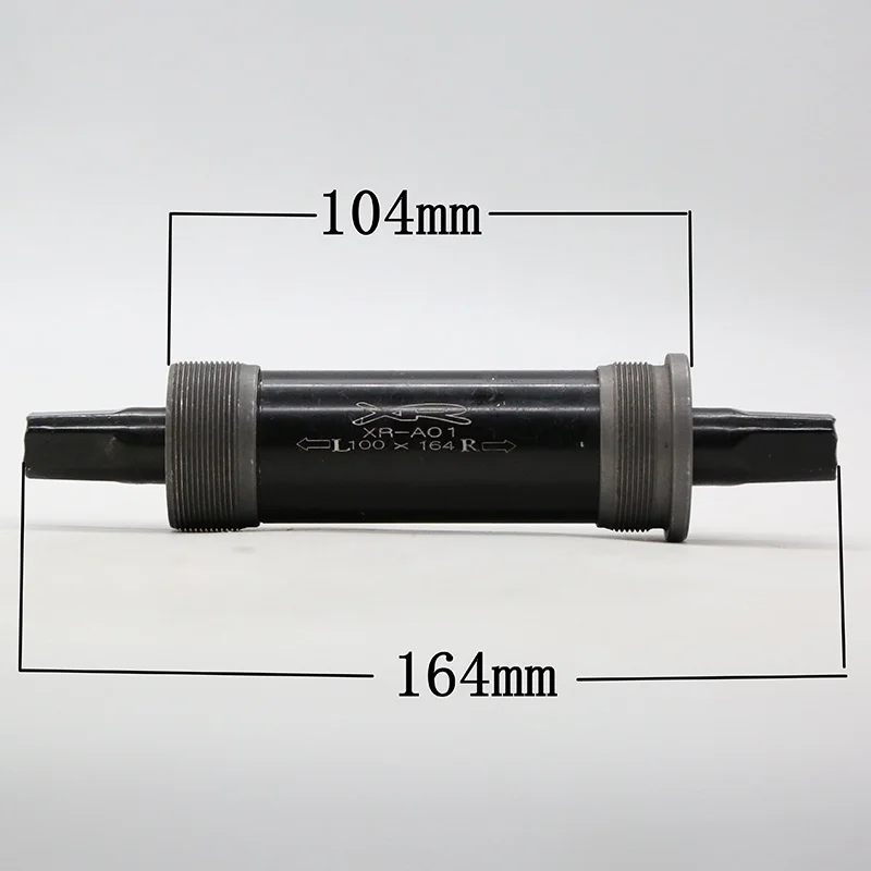 Mountain bike square hole one seal closed shaft variable speed bicycle riding accessories with screws