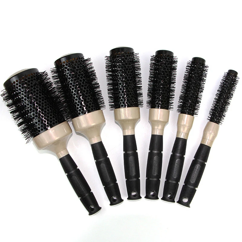 Round Brush for Blow Out Professional Salon Quality Ceramic Hair Brush for Blow Drying Hair with Nylon