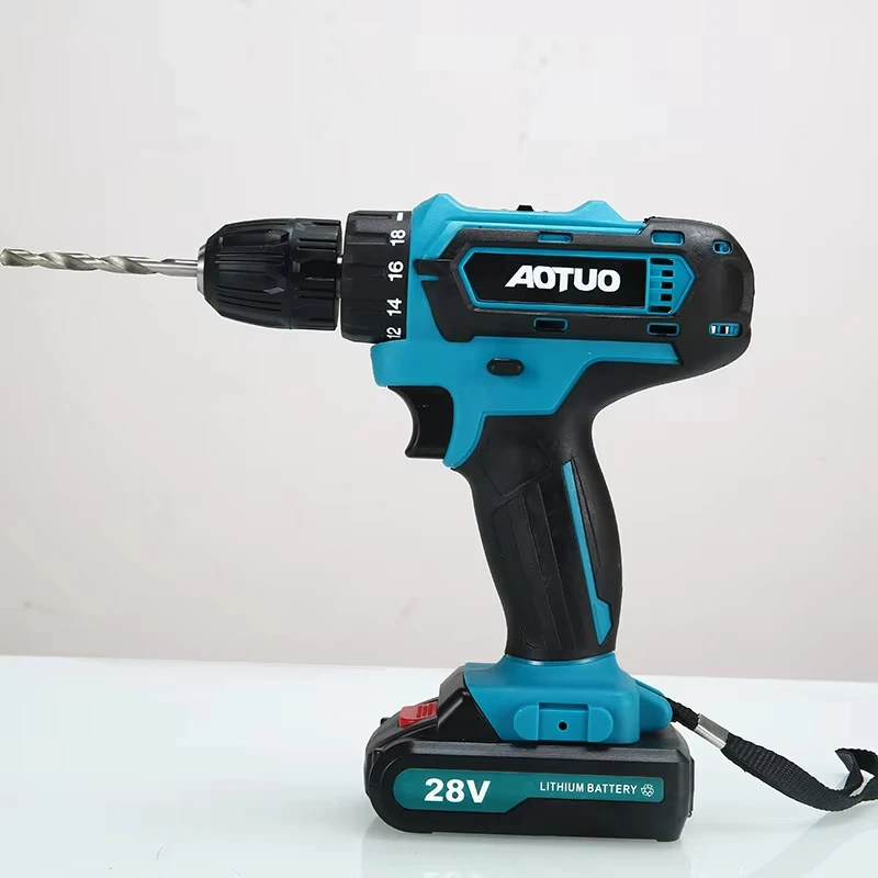 28V Li-ion Battery Rechargeable Power Screw drivers Portable Cordless Drill Set Home Multifunctional Electric Screwdriver Kits