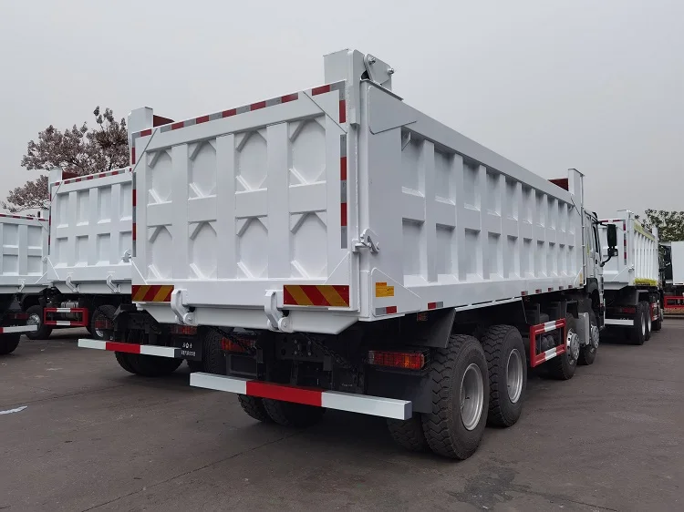 Price In China howo Dump Truck  Sinotruck Gearbox howo 8x4  Tipper   12 Wheels Trucks for Export