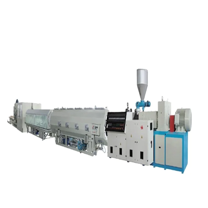 2023 Two Screw Extruder For 100mm Hdpe Construction Water Pipe Escape Tubing Plastic Pvc Making Machine