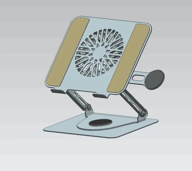 Great Roc Top Selling laptop stand with cooling fan notebook folding stand adjustable  desktop computer holder