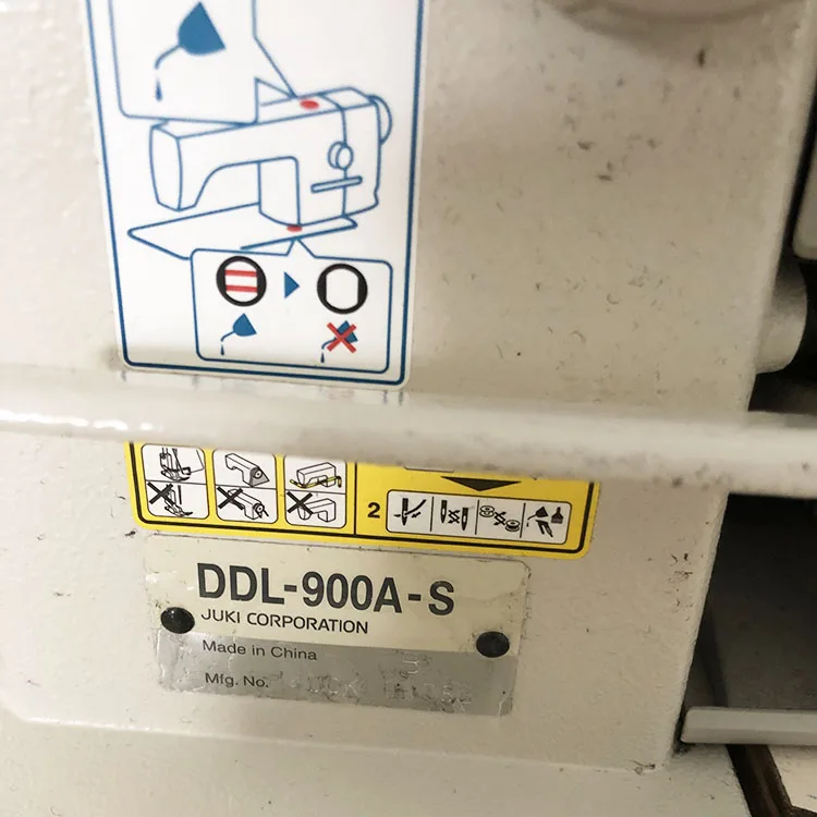 JUKI DDL-900A-S lock stitch industrial used sewing machine JAPAN IMPORTED