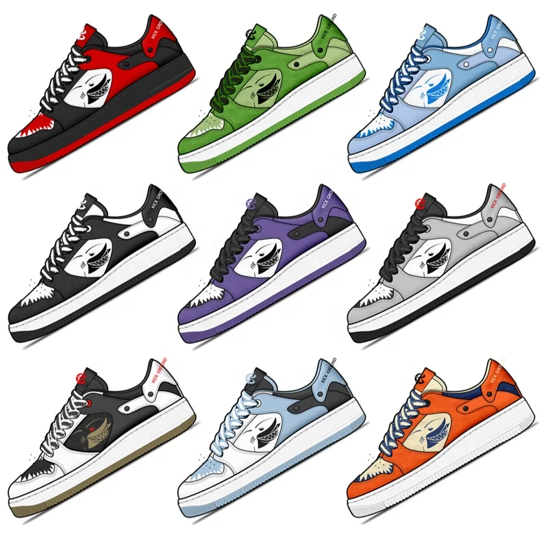 Kick Ground New Walking Shoes Wholesale Fashion Custom Sneakers Comfortable Running Men Outdoor Sport Custom Shoes