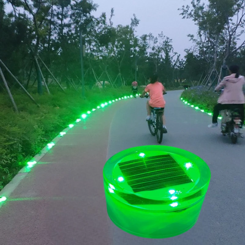 Led RGB Ground Lights Outdoor Solar Recessed Buried Floor Lamp Garden Landscape Lighting Underground Light