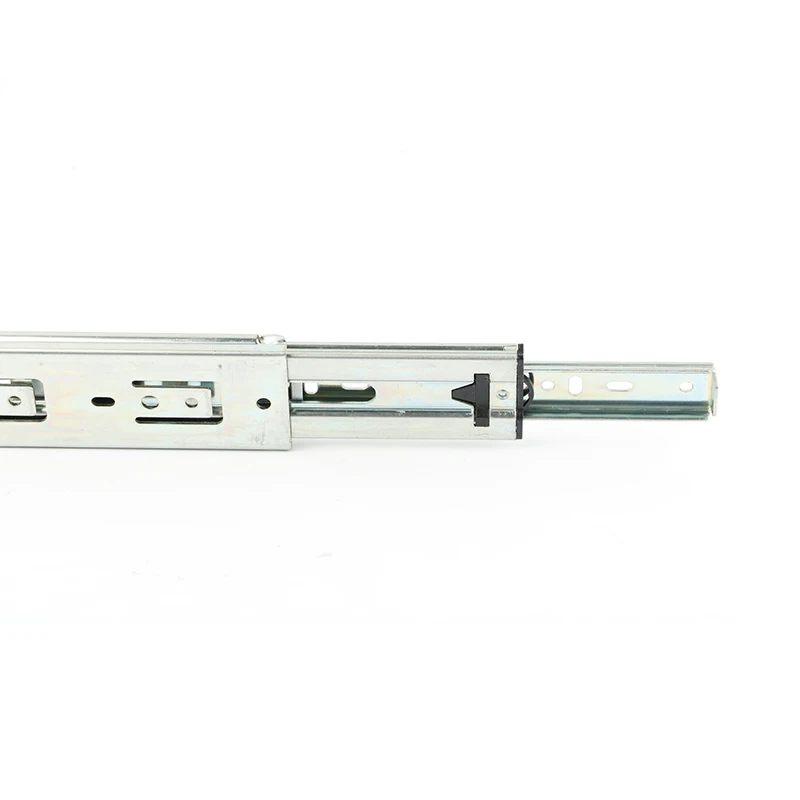 50mm high linear guide Slide Telescopic Shelf Channel cold rolled steel Ball Bearing Drawer Slide