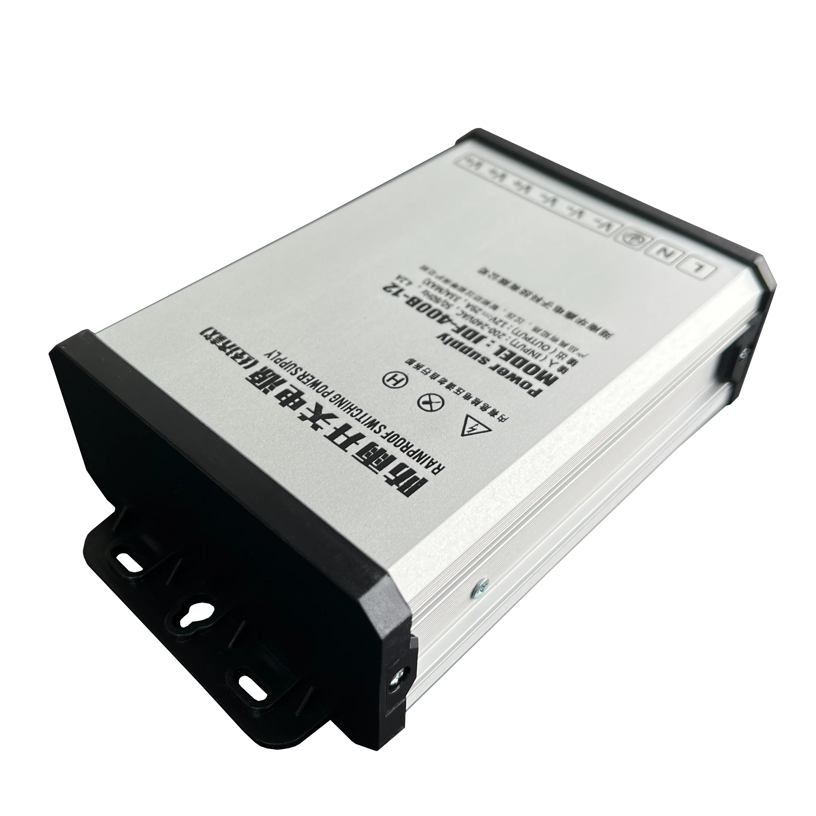 JDF-400B-12 Economical Outdoor switching IP62 400W 33A 12V ac to dc LED driver for sign rainproof power supply factory