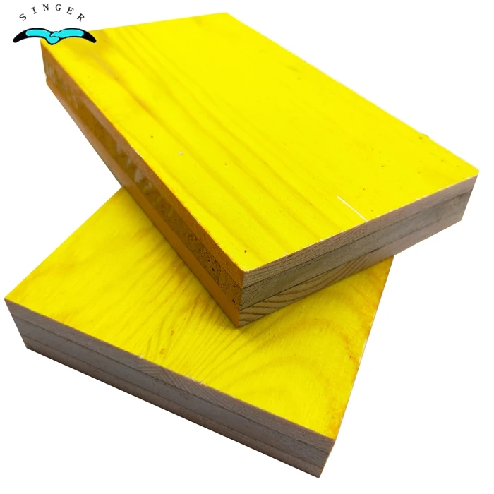 pine core 3 ply shuttering panel /SHANGHAI QINGE LEONKING form work boards /leonking  formwork panels for building