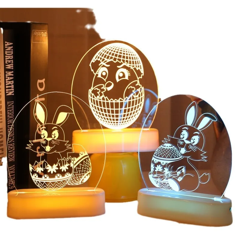 Customized 3D Illusion Acrylic Night Light Newish LED Light App Control ETL CE ROHS Certified Creative Lighting Solutions