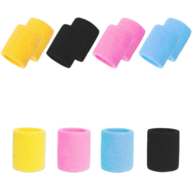 Спортивные браслеты из спандекса с логотипом на