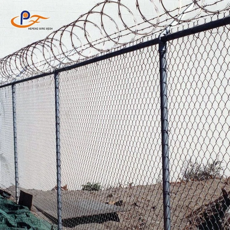 Wholesale Customized Hardware Cloth Galvanized Cyclonic Mesh Iron Metal Wire Net Chain Link Fence For Fencing