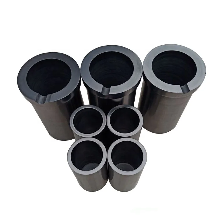 Chinese supply antioxidant graphite crucible 10kg for gold melting