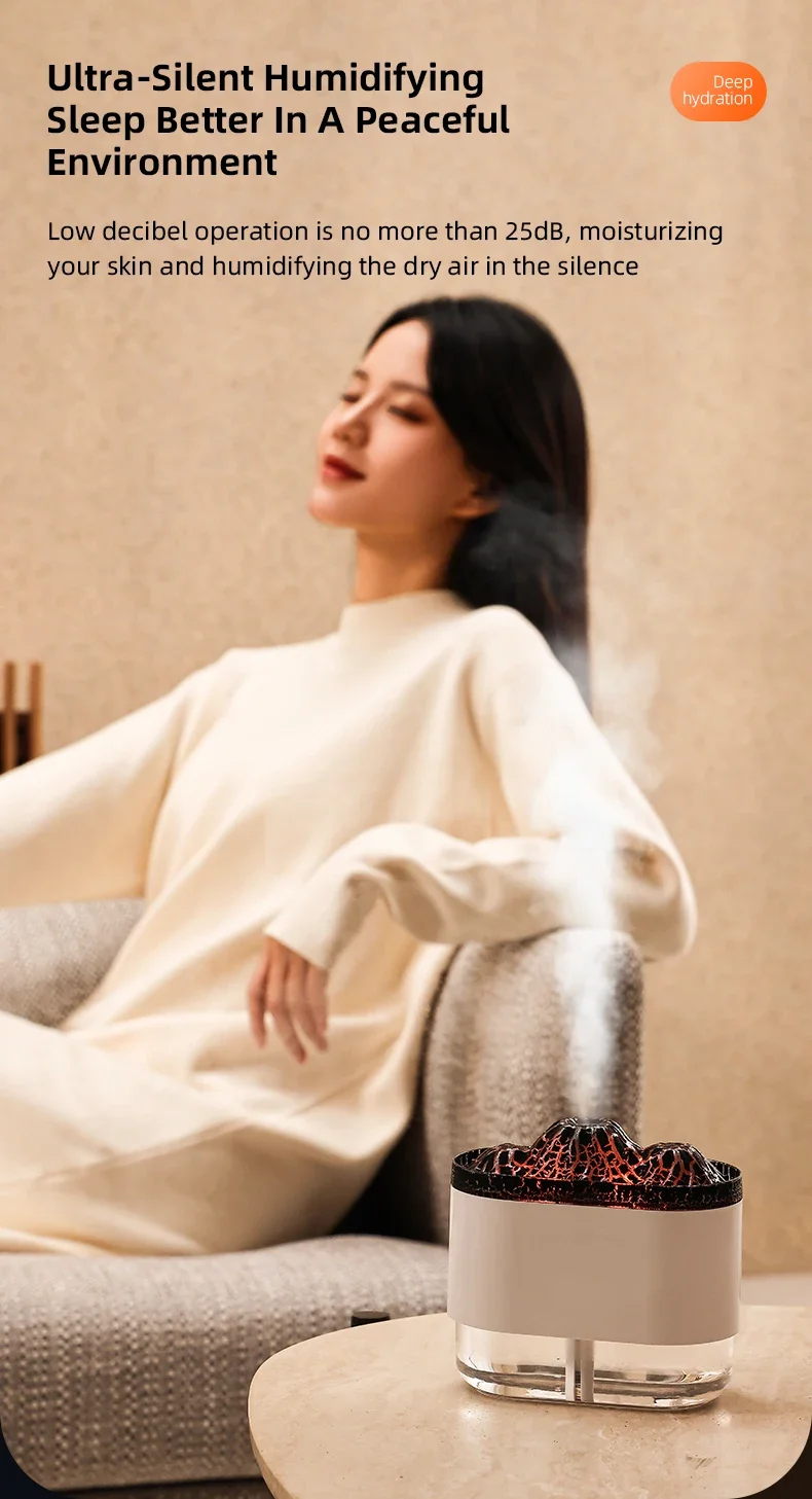 Новый мини портативный домашний увлажнитель воздуха диффузор ароматическое эфирное масло умные увлажнители