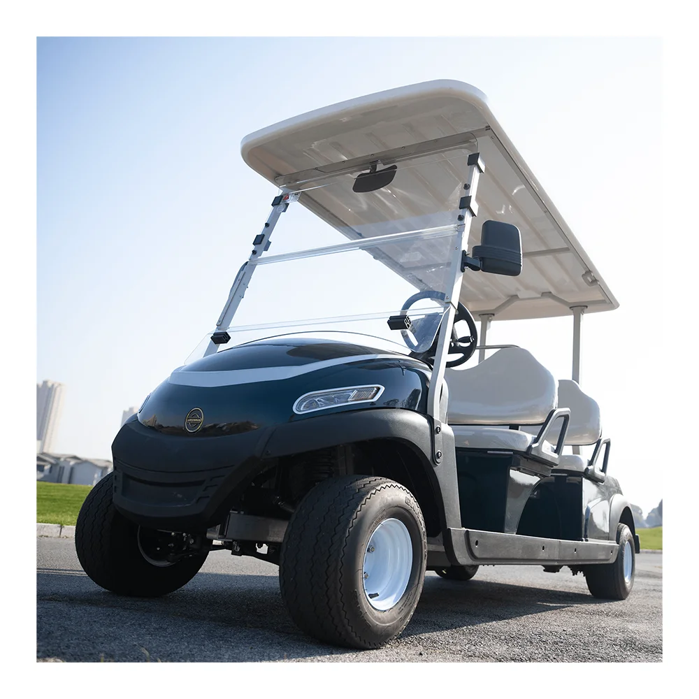 LIFETIME WARRANTY FRAME solar powered golf cart mini golf cart with golf lithium battery