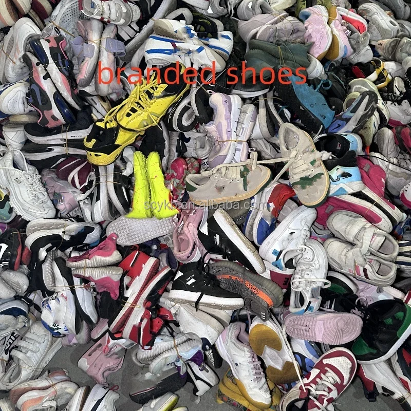 S07 brand sneaker used shoes for children wholesale original ukay fashion second hand shoes for men running shoes